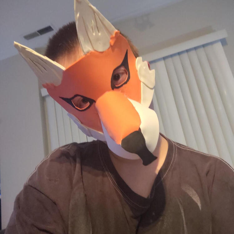 RED FOX MASK